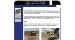 Desktop Screenshot of grademasterblade.com
